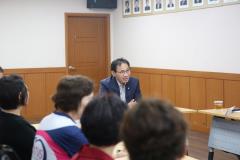정자2동 단체장과의 간담회2번 사진